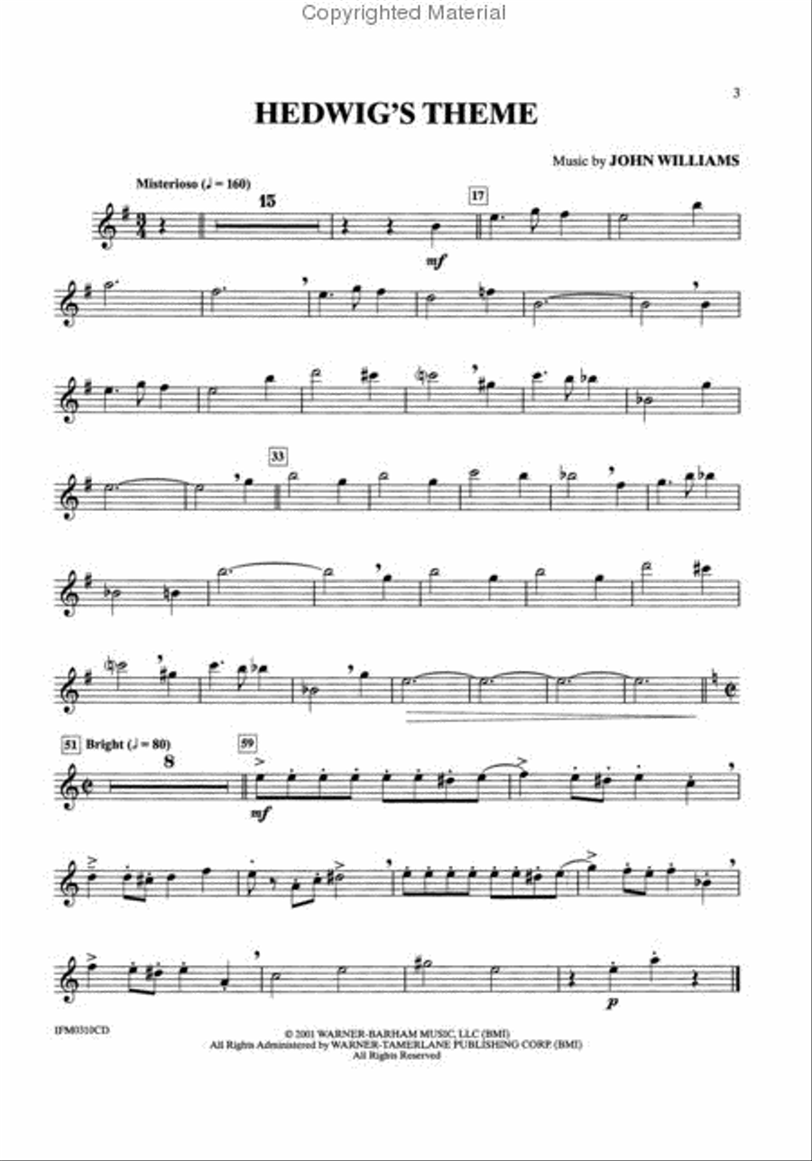 Movie Instrumental Solos - Alto Sax (Book and CD) Alto Saxophone scores gallery preview page 2