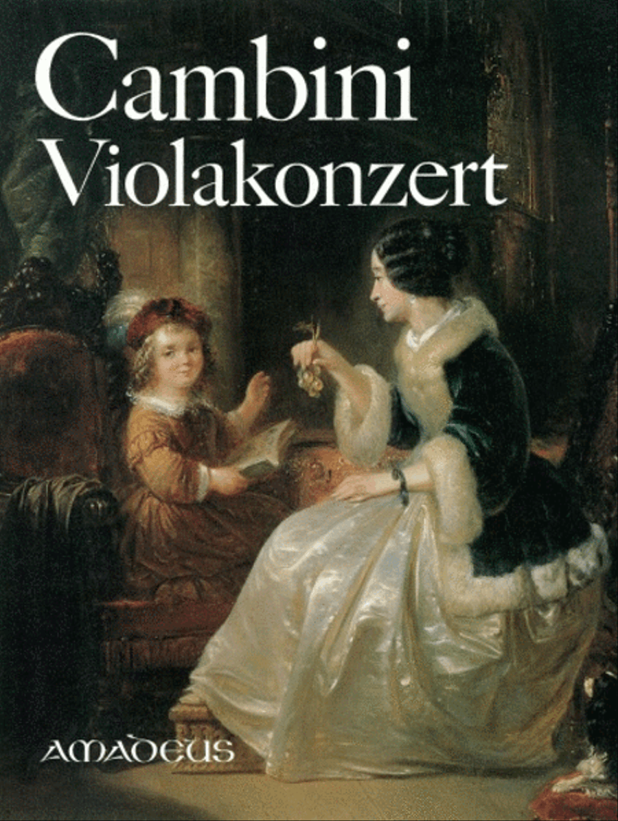 Viola Concerto D major Viola Concerto D major Piano scores gallery preview page 1