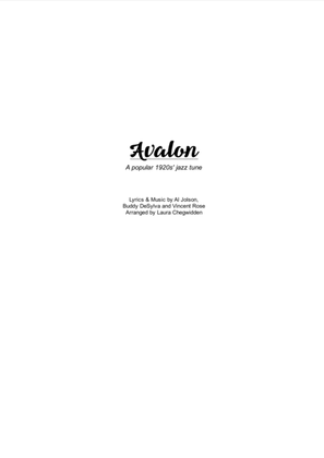 Avalon for Eclectic String Ensemble
