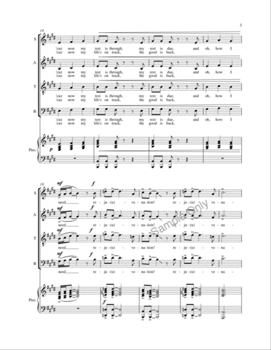 Rejuvenation 4-Part scores gallery preview page 3