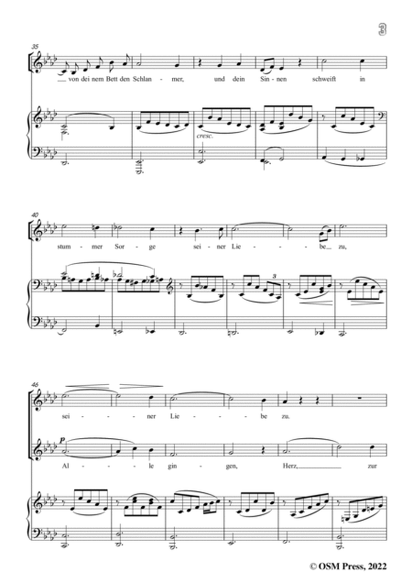 Schumann-In der Nacht,Op.74 No.4,in A flat Major image number null