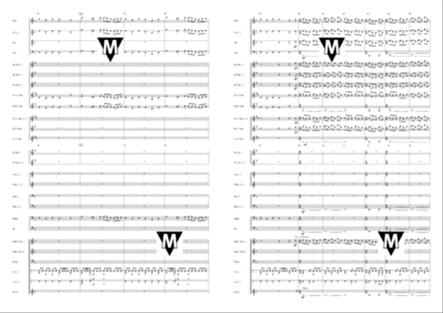 The Count of Monte Cristo Concert Band scores gallery preview page 6