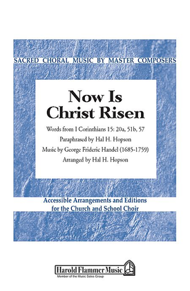 Book cover for Now Is Christ Risen