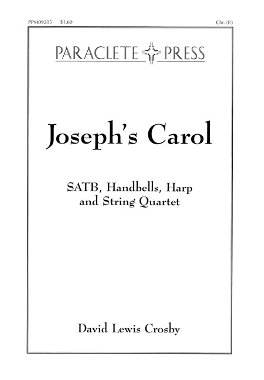 Joseph's Carol - Full Score 4-Part scores gallery preview page 1