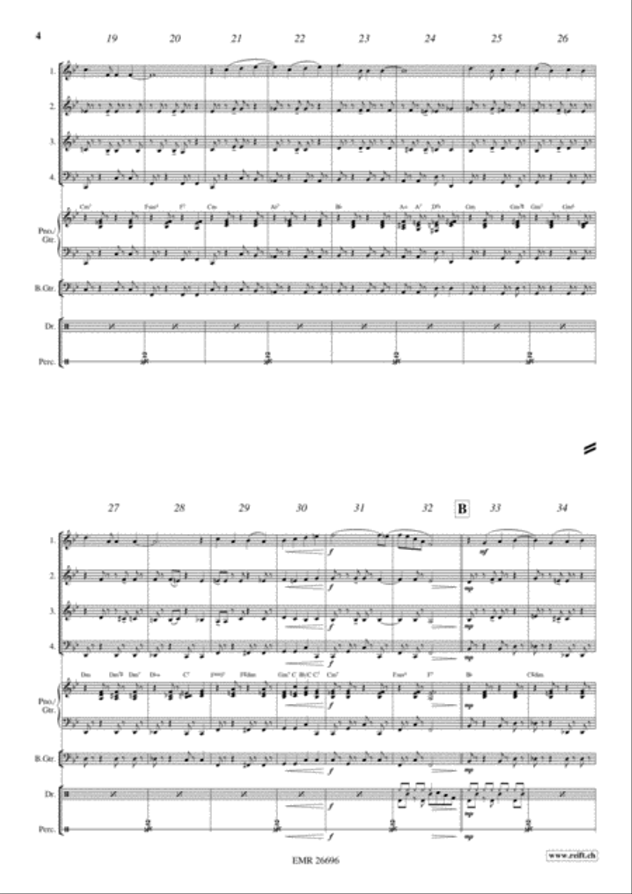 Embraceable You Brass Ensemble scores gallery preview page 4
