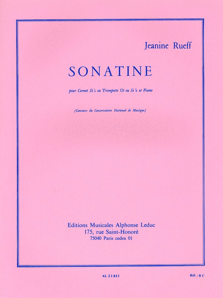 Sonatine (trumpet & Piano)