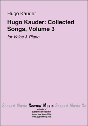 Collected Songs, Volume 3