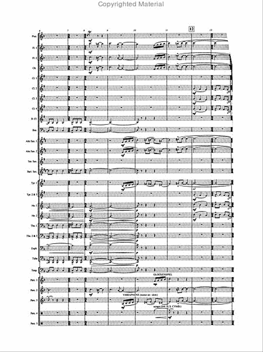 Tidal Forces Tidal Forces Concert Band scores gallery preview page 3