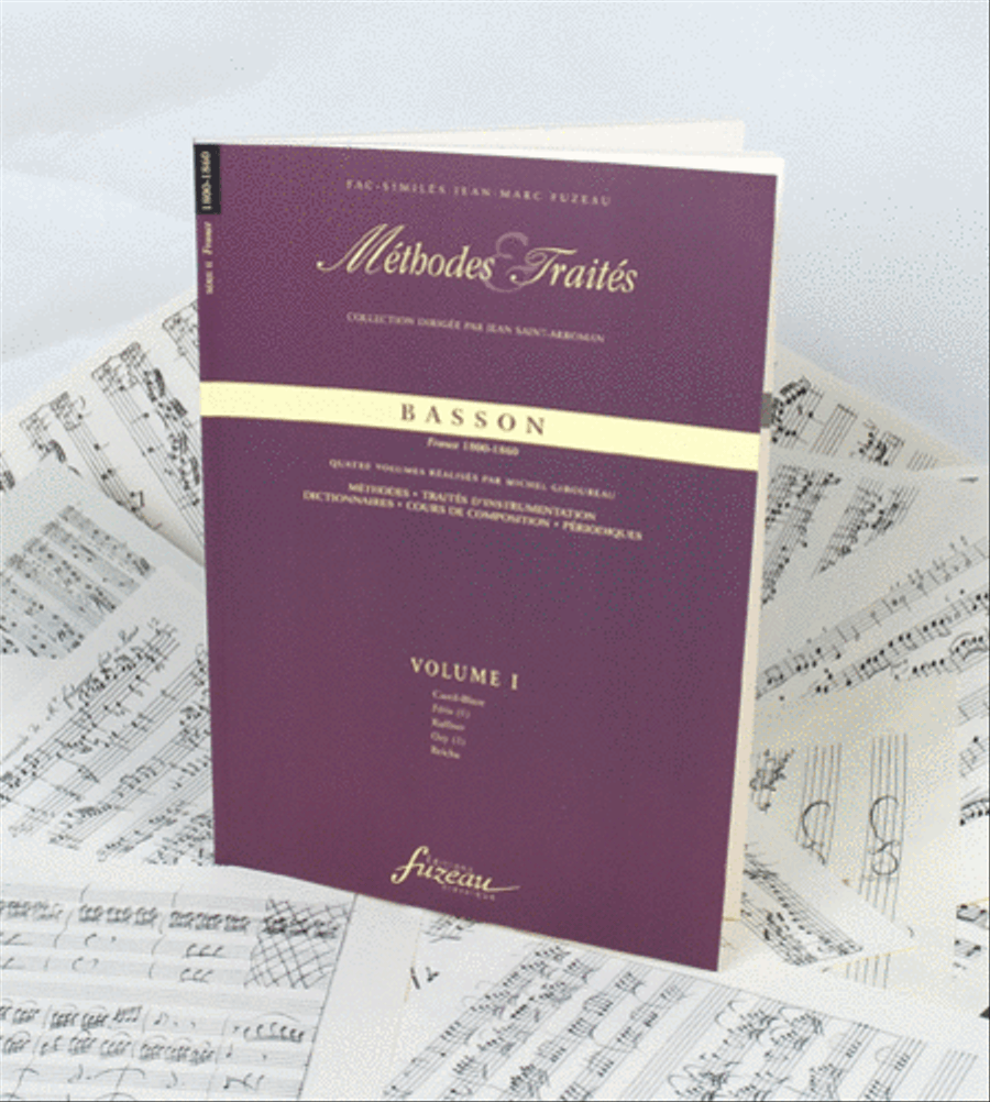 Methods & Treatises Bassoon - Volume 1 - France 1800-1860 Bassoon Solo scores gallery preview page 1