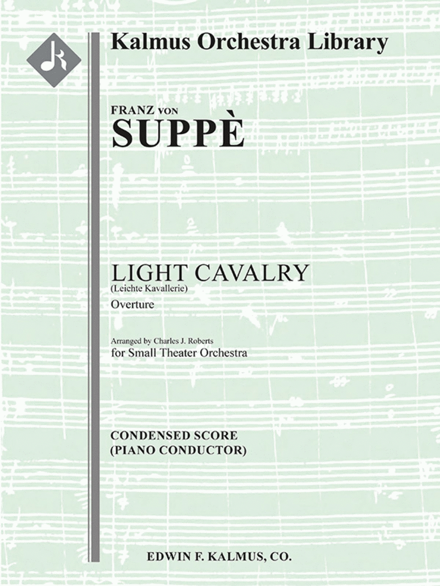 Light Cavalry (Leichte Kavallerie) -- Overture Full Orchestra scores gallery preview page 1