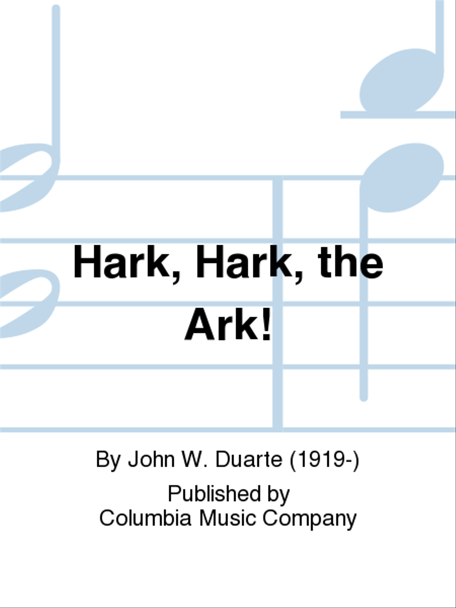 Hark, Hark, the Ark! Voice scores gallery preview page 1