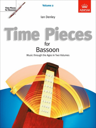 Book cover for Time Pieces for Bassoon, Volume 2
