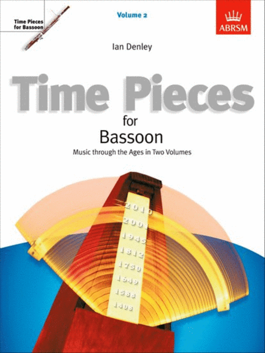 Book cover for Time Pieces for Bassoon, Volume 2