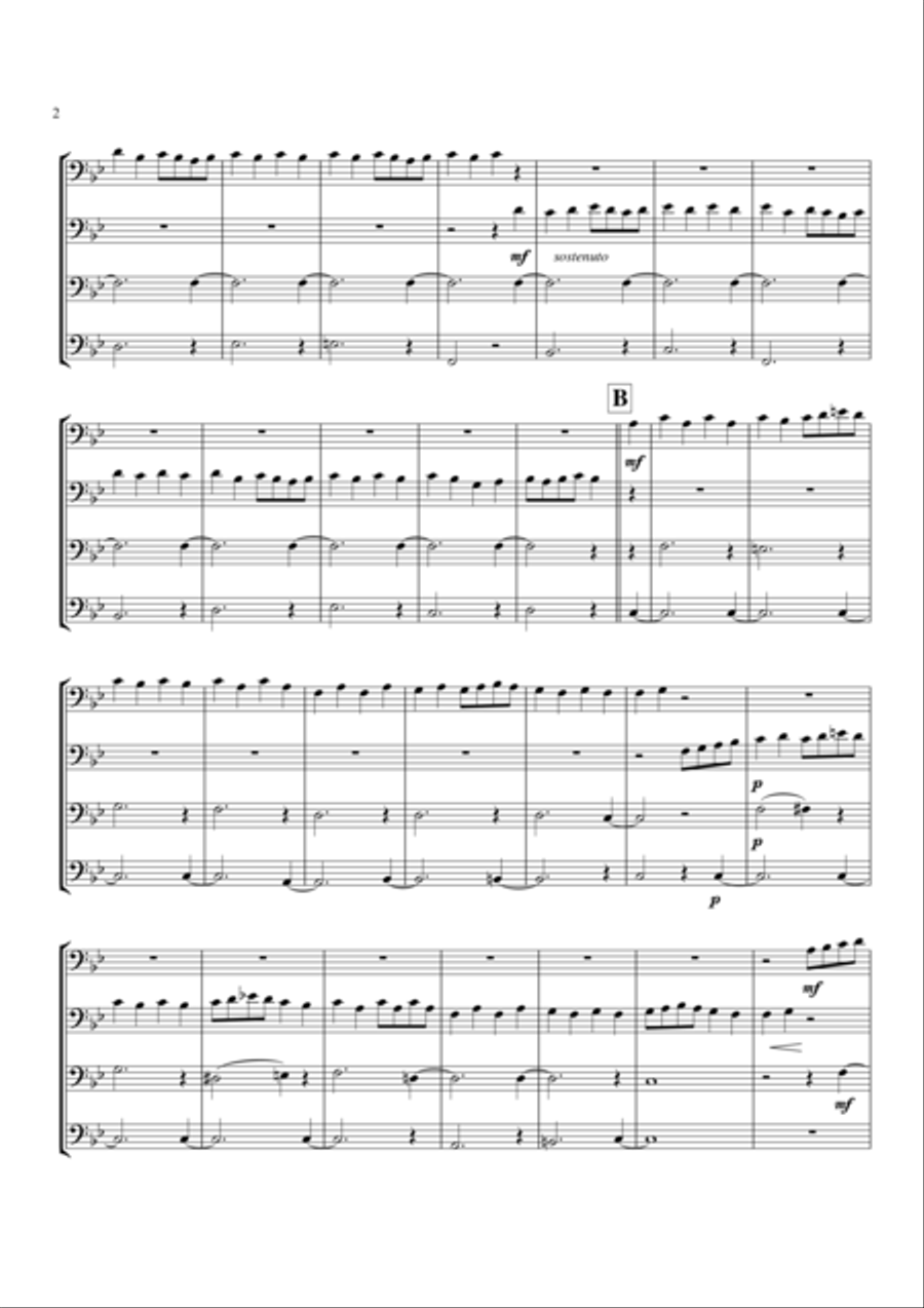 Bombardo - Carillon Baritone Horn scores gallery preview page 3