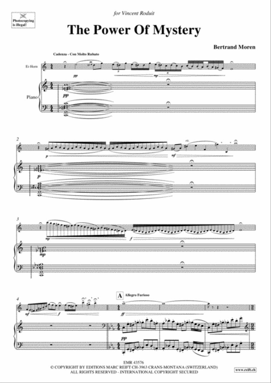 The Power Of Mystery Horn scores gallery preview page 4
