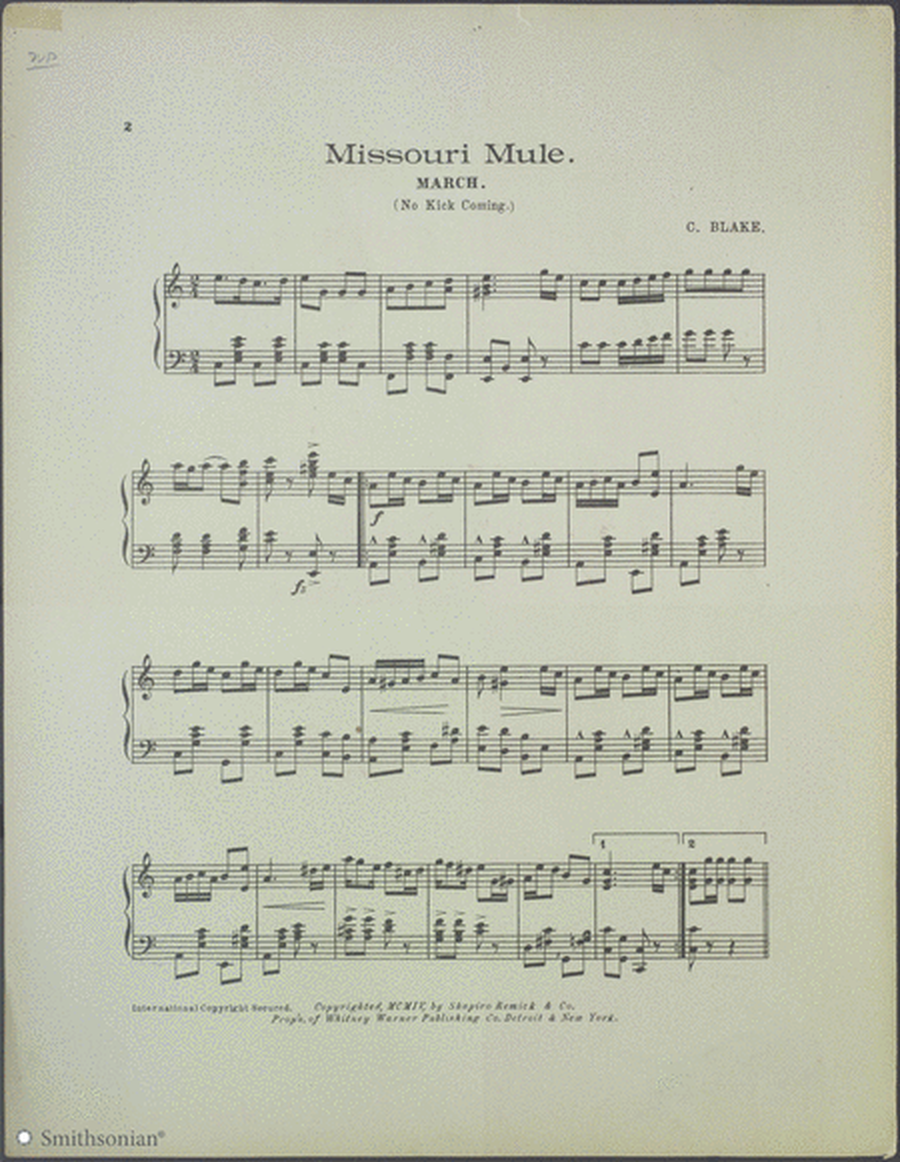 Missouri Mule March