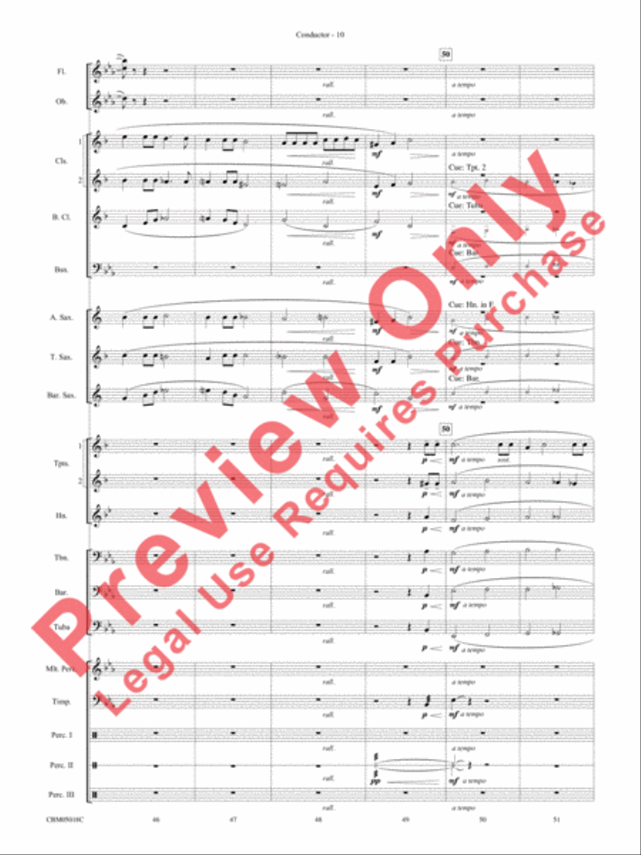 Let It Snow! / Winter Wonderland Concert Band scores gallery preview page 12