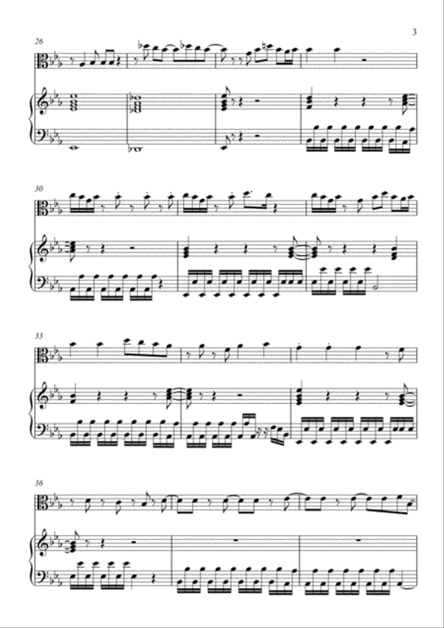 Stupid Love String Duet scores gallery preview page 3