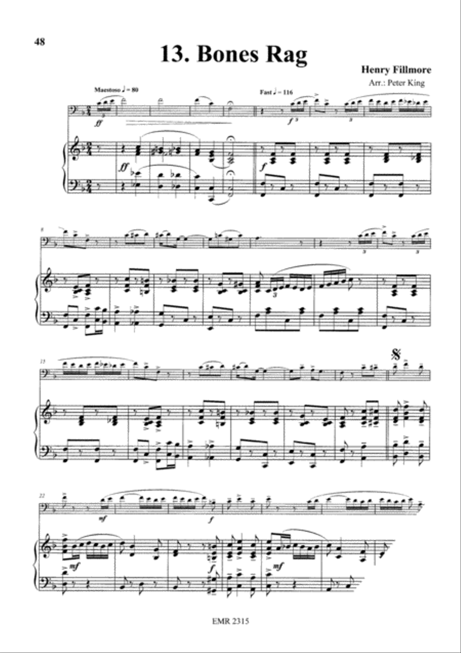 15 Rags Bassoon Solo scores gallery preview page 15