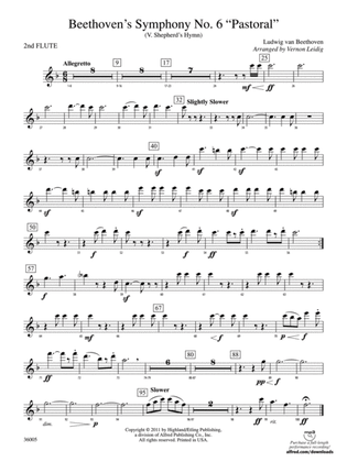Beethoven's Symphony No. 6 "Pastoral": 2nd Flute