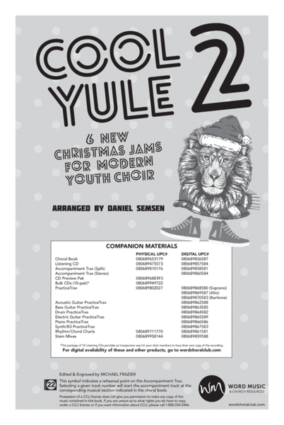 Cool Yule 2 - Choral Book