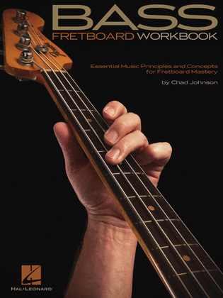 Book cover for Bass Fretboard Workbook