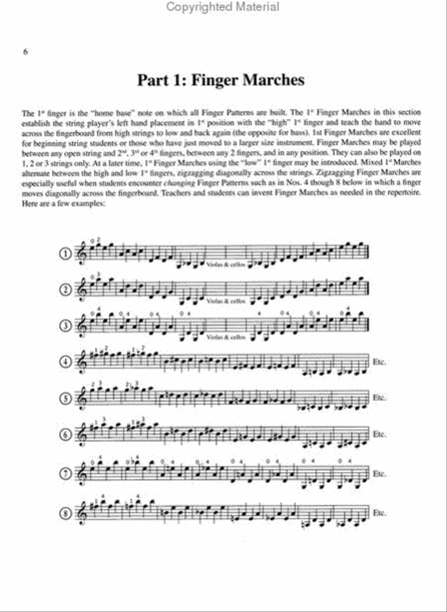 Fingerboard Geography for the String Class