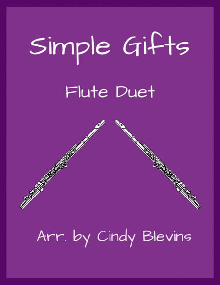 Simple Gifts, Flute Duet image number null