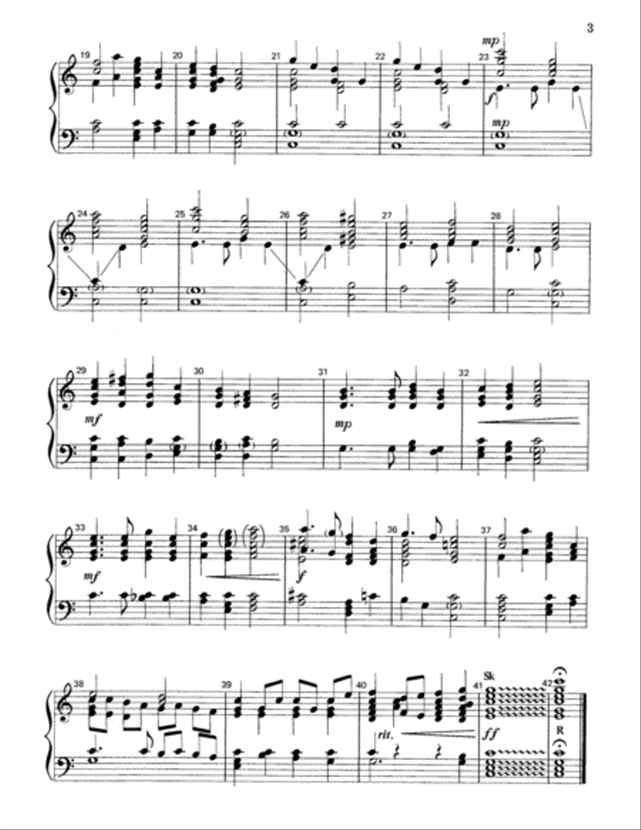 Thanksgiving Bells 3-Octaves scores gallery preview page 10