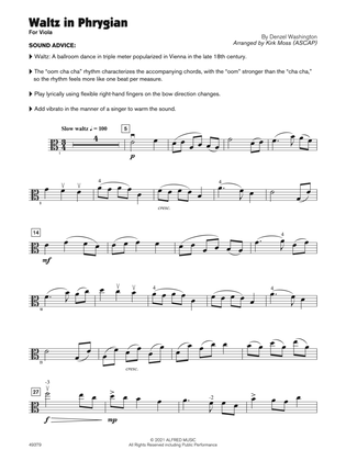 Waltz in Phrygian (Sound Innovations Soloist, Viola)
