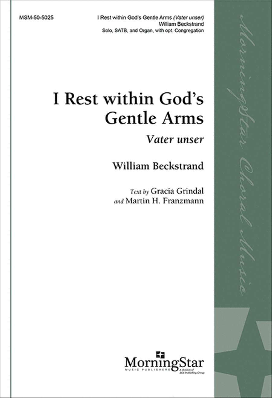 I Rest within God's Gentle Arms (Vater unser) 4-Part scores gallery preview page 1