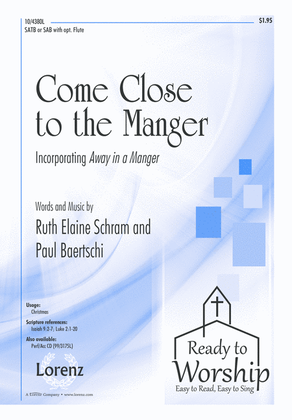 Book cover for Come Close to the Manger