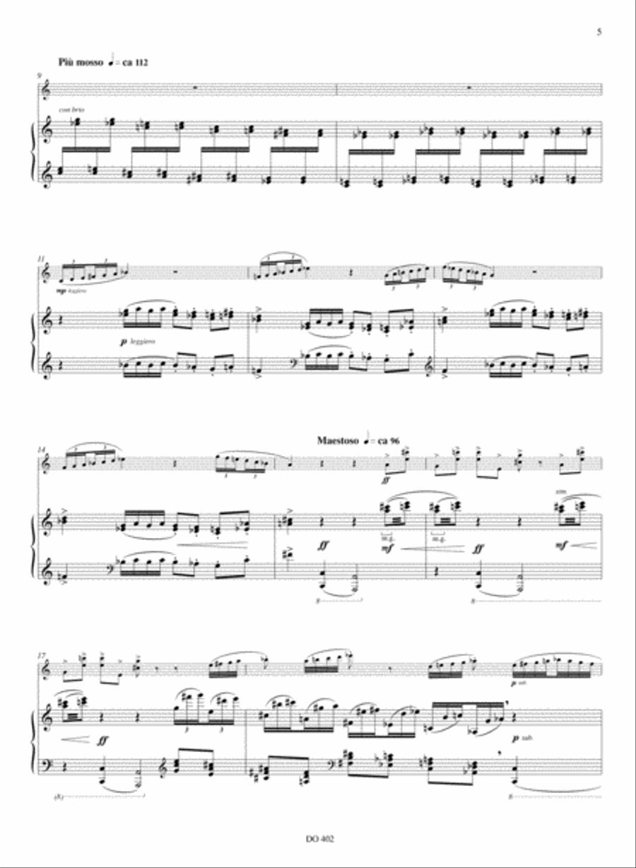 Festivals op. 27 Violin Solo scores gallery preview page 5