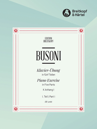 Book cover for Piano Exercise in Five Parts