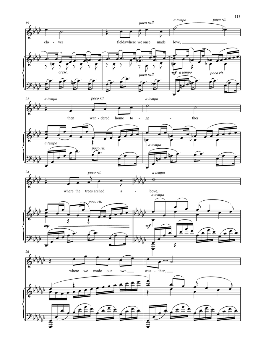 An Old Fashioned Song Voice scores gallery preview page 3