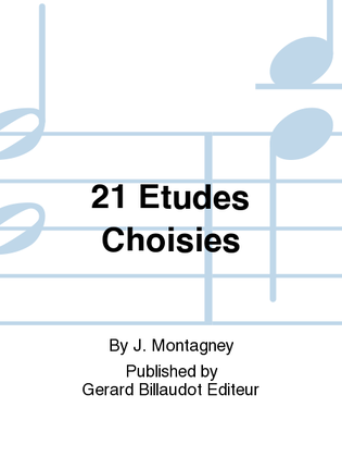Book cover for 21 Etudes Choisies
