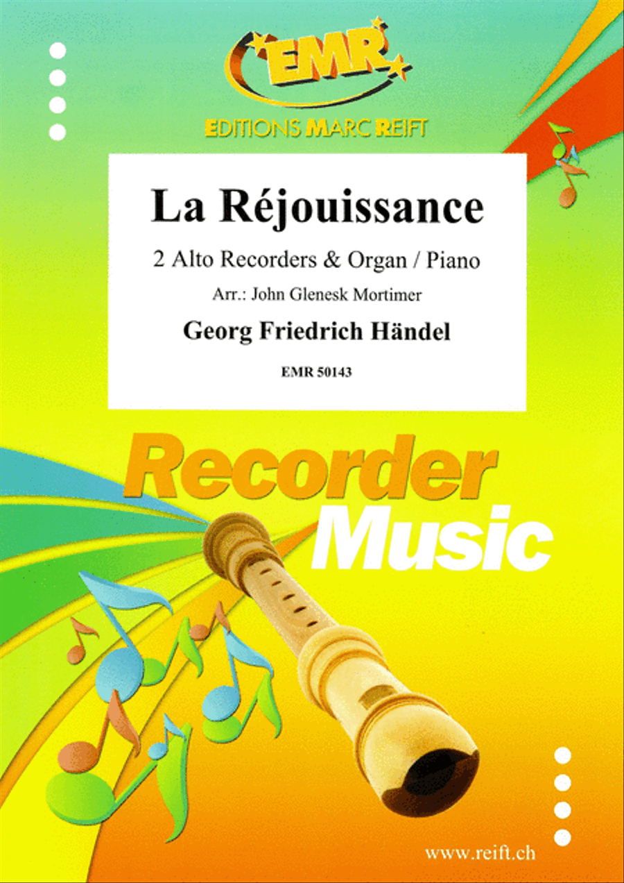 La Rejouissance Alto Recorder scores gallery preview page 1
