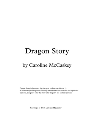 Dragon Story - for Beginning String Orchestra