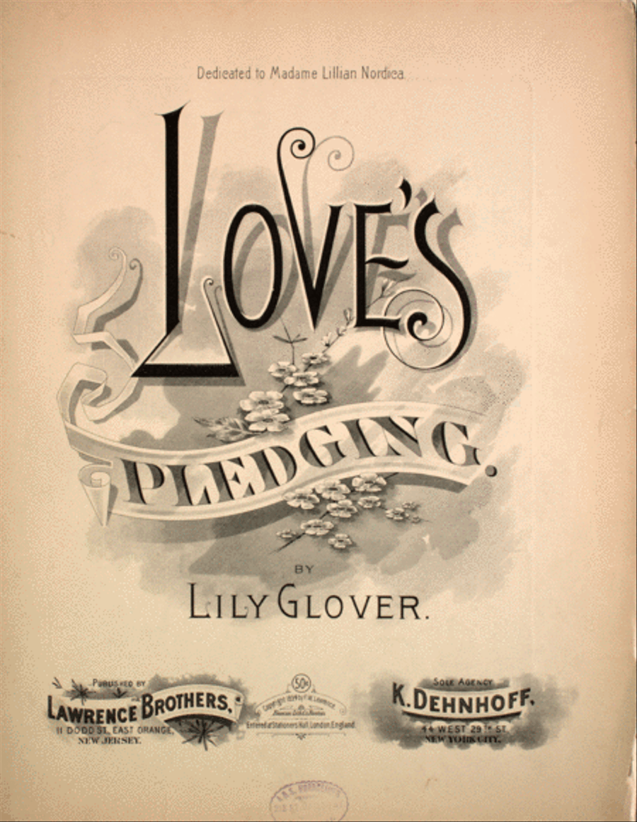 Love's Pledging Voice scores gallery preview page 1
