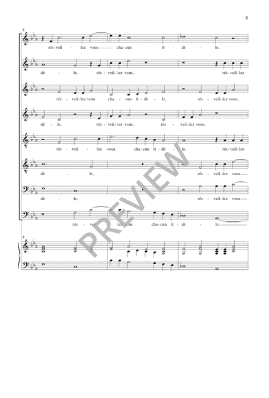 Pseaume 33 Pseaume 33 SSAATTBB scores gallery preview page 6
