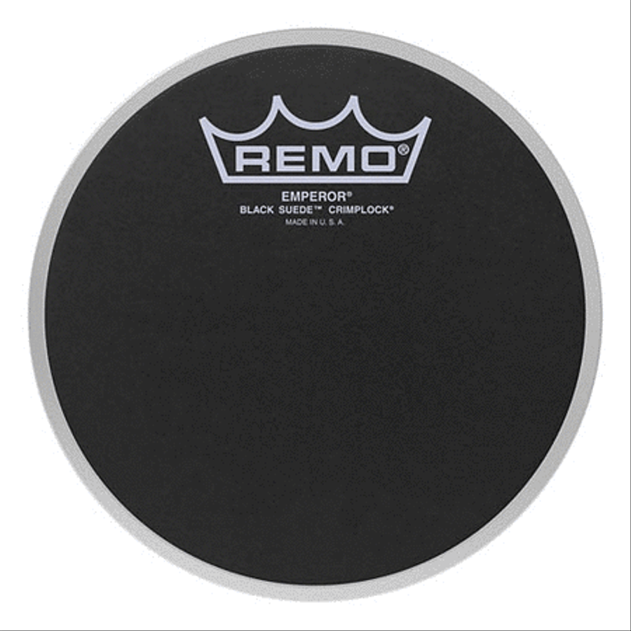 Batter, Crimplock, Emperor, Black Suede, 6“ Diameter