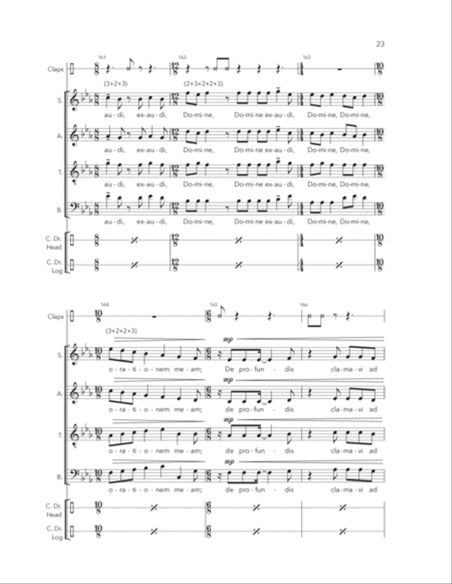 De Profundis De Profundis Divisi scores gallery preview page 21