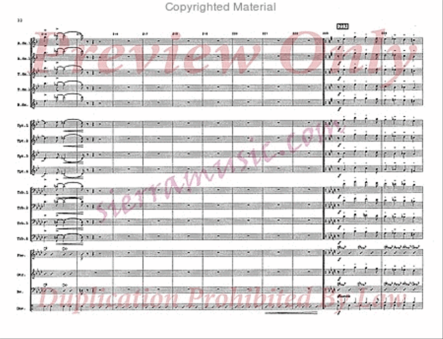 St. Thomas Big Band scores gallery preview page 23