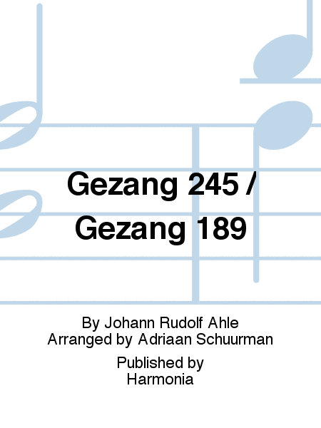 Gezang 245 / Gezang 189