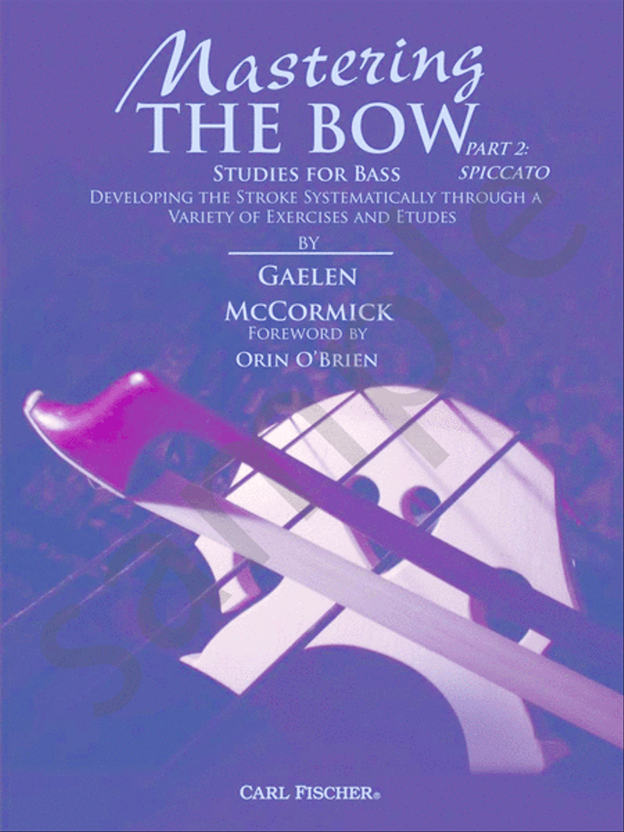 Mastering the Bow (Part 2: Spiccato) Double Bass scores gallery preview page 3