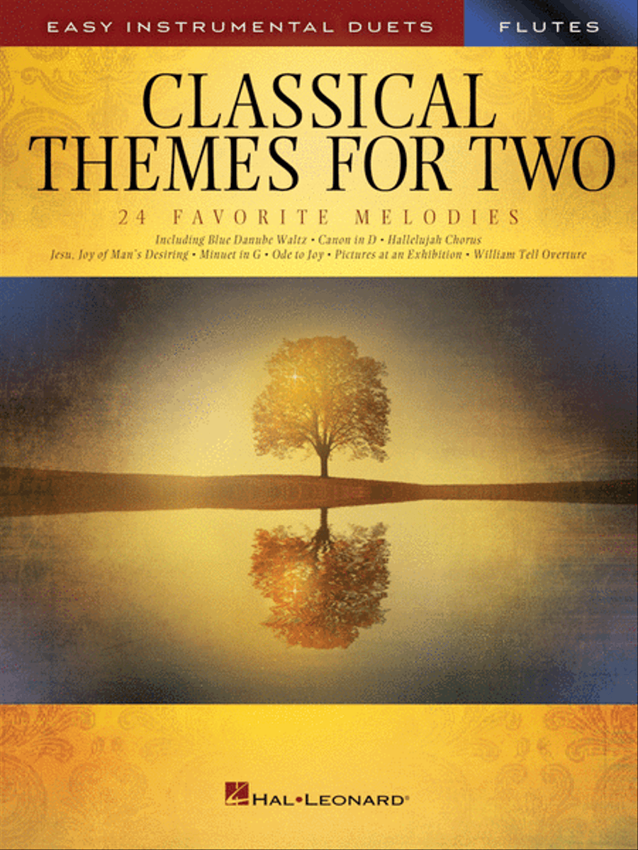 Classical Themes for Two Flutes Flute Duet scores gallery preview page 1