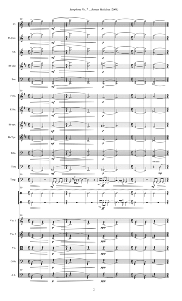 Symphony No. 7 ... Roman Holidays (2008, rev. 2013) image number null