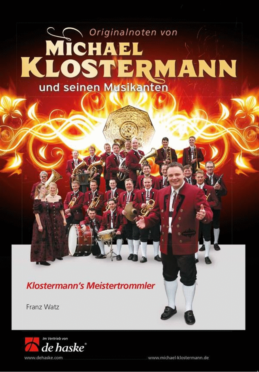 Klostermann's Meistertrommler Concert Band scores gallery preview page 1