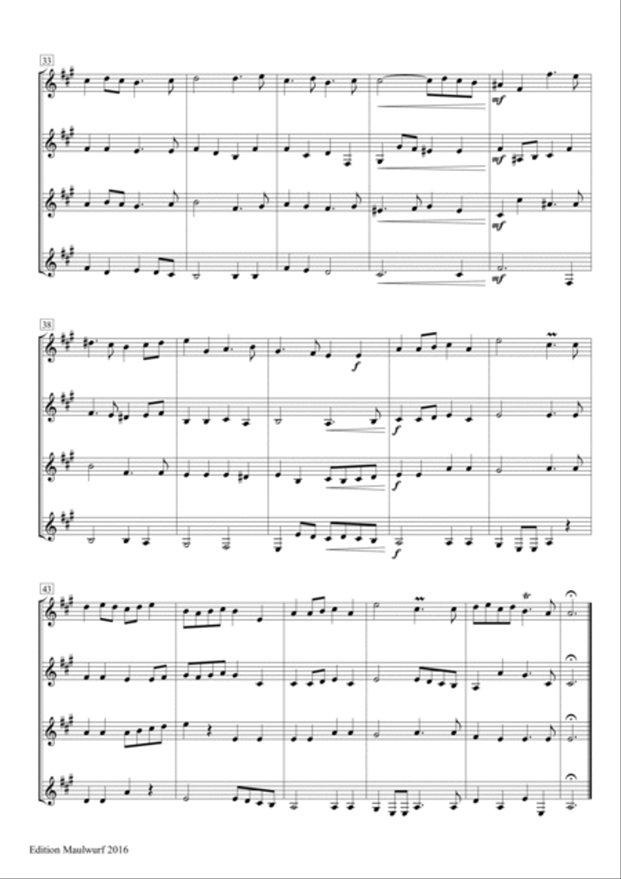 Prelude Brass Quartet scores gallery preview page 3