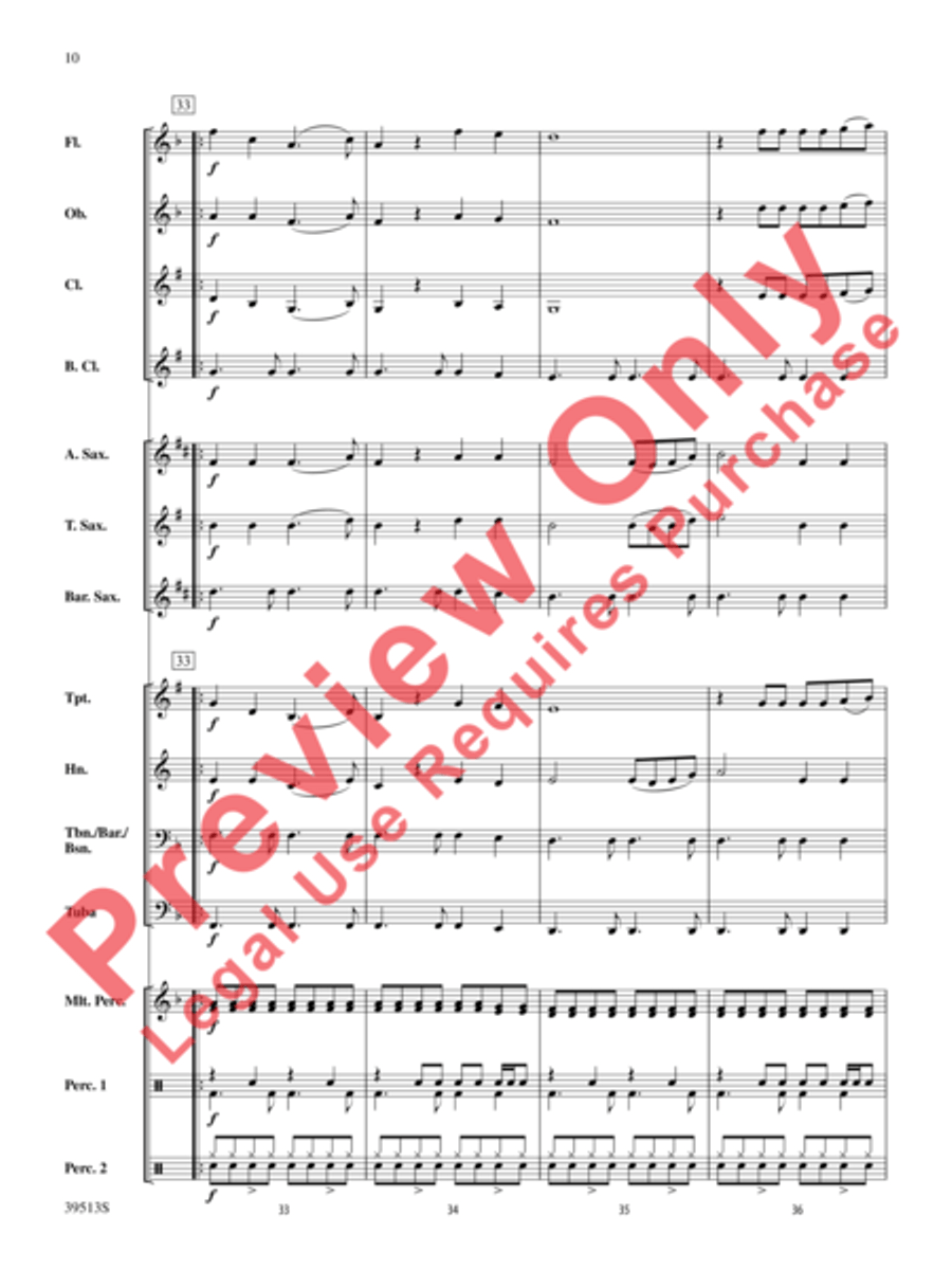 We Are Young We Are Young Concert Band scores gallery preview page 11